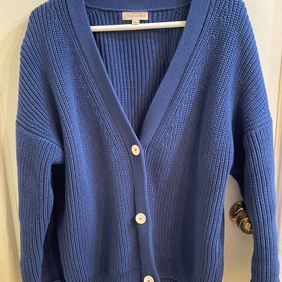 Tradlands Sweaters - Tradlands Cardigan Beautiful Blue